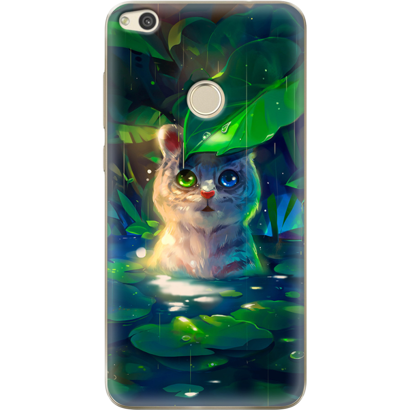 Чехол Uprint Huawei P8 Lite 2017 White Tiger Cub
