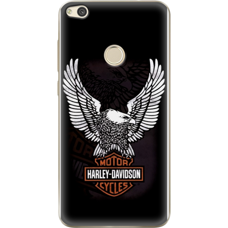 Чехол Uprint Huawei P8 Lite 2017 Harley Davidson and eagle
