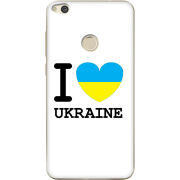 Чехол Uprint Huawei P8 Lite 2017 I love Ukraine