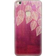 Чехол Uprint Huawei P8 Lite 2017 Gold Leaves