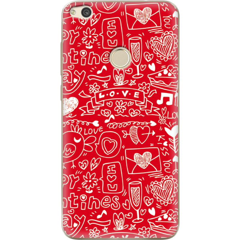 Чехол Uprint Huawei P8 Lite 2017 Happy Valentines