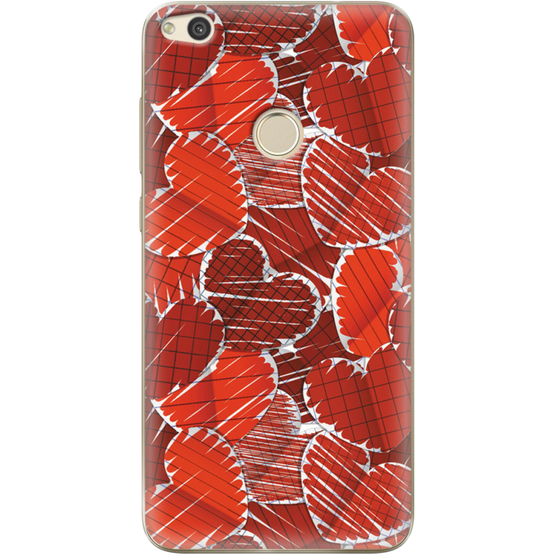 Чехол Uprint Huawei P8 Lite 2017 Heart Strings