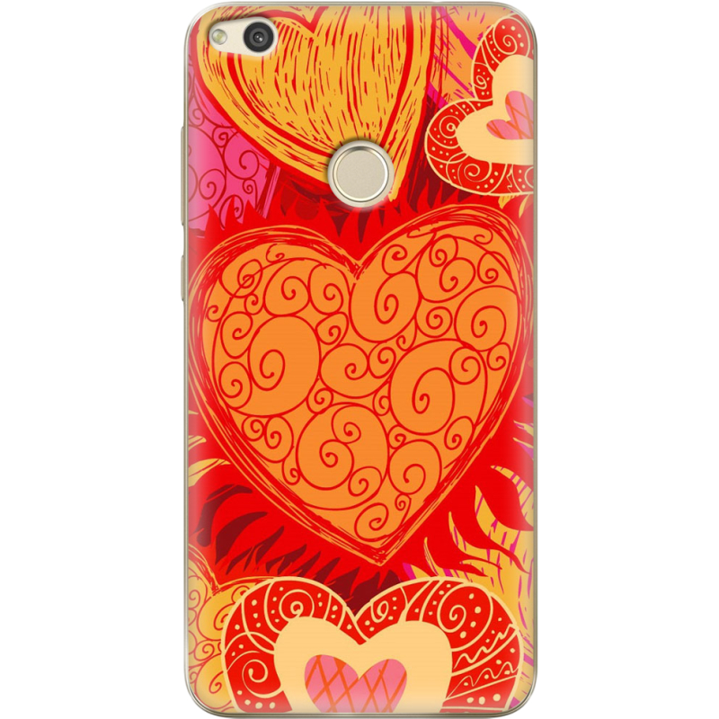 Чехол Uprint Huawei P8 Lite 2017 Warm Hearts