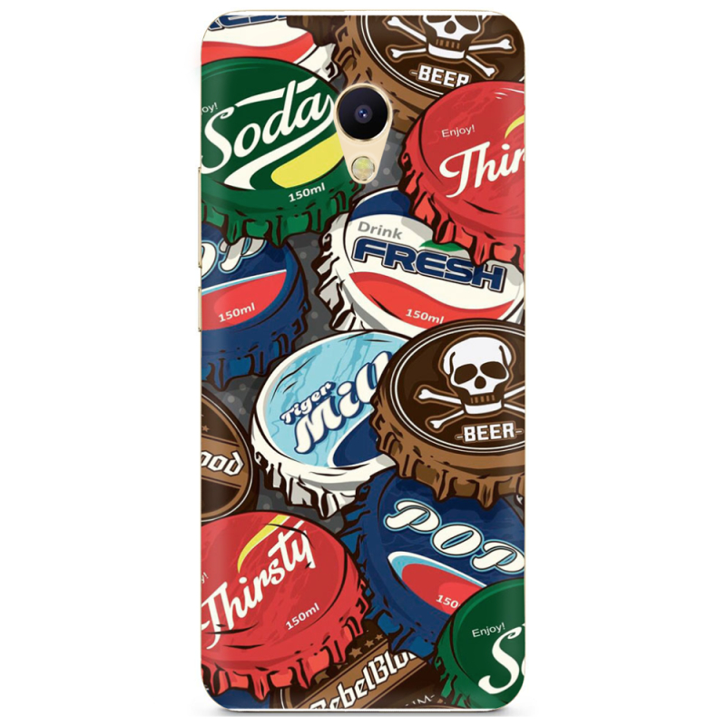 Чехол Uprint Meizu M5s Drink Lids