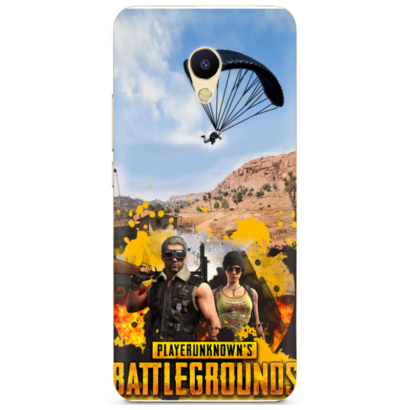 Чехол Uprint Meizu M5s Pubg parachute