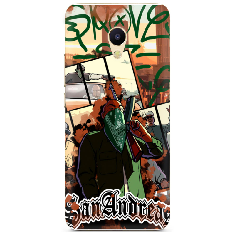 Чехол Uprint Meizu M5s GTA San Andreas