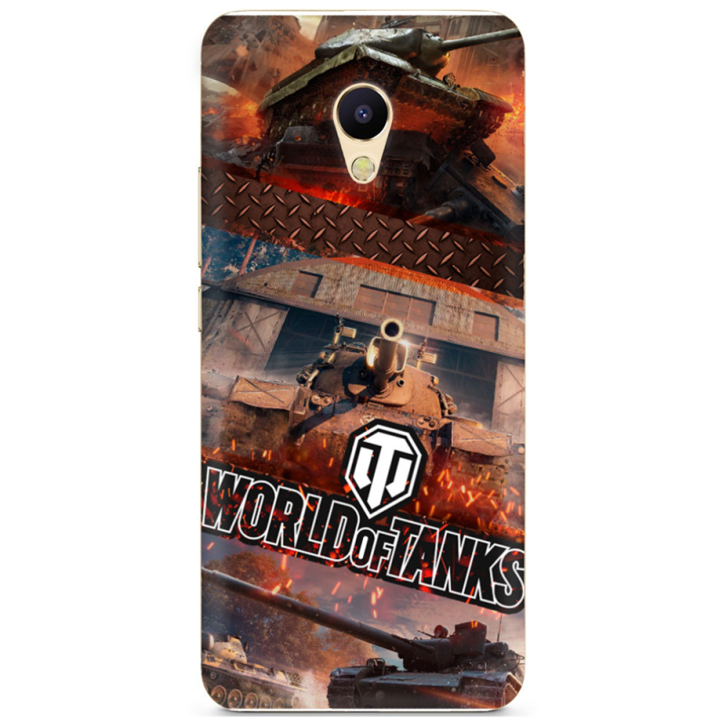 Чехол Uprint Meizu M5s World Of Tanks