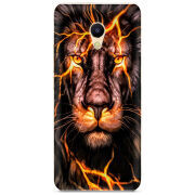 Чехол Uprint Meizu M5s Fire Lion