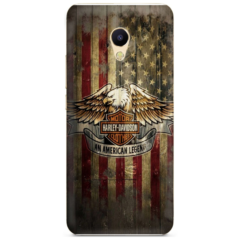 Чехол Uprint Meizu M5s Harley An American Legend