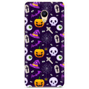 Чехол Uprint Meizu M5s Halloween Purple Mood