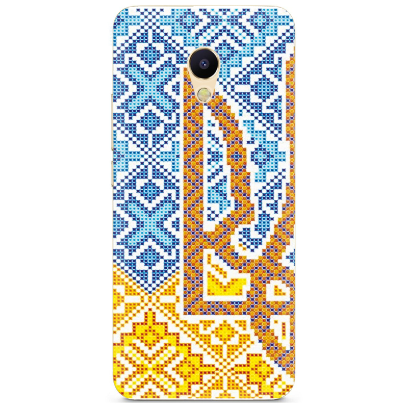 Чехол Uprint Meizu M5s Тризуб Вишивка