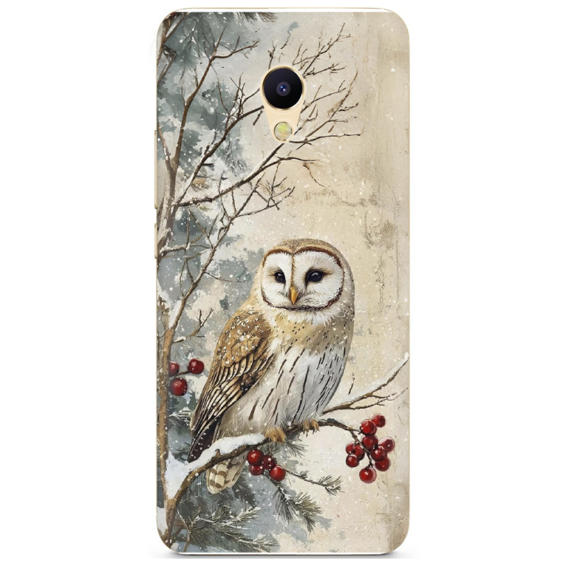 Чехол Uprint Meizu M5s Christmas Owl