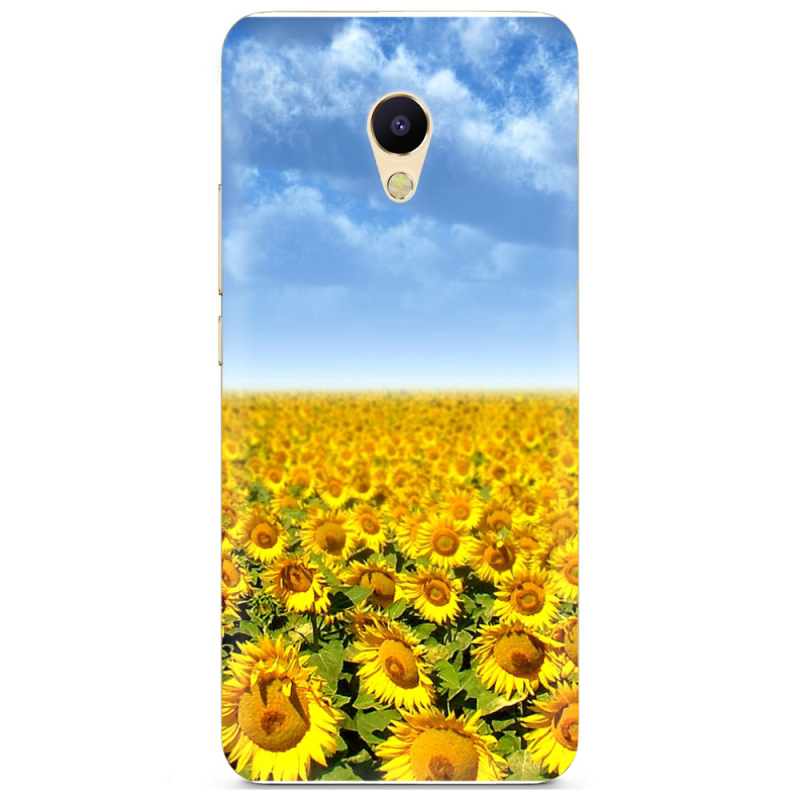 Чехол Uprint Meizu M5s Подсолнухи