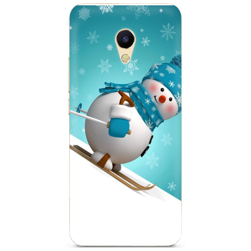 Чехол Uprint Meizu M5s Skier Snowman