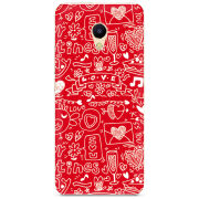 Чехол Uprint Meizu M5s Happy Valentines