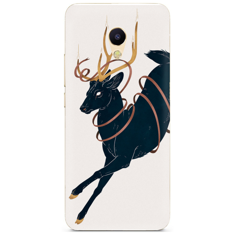 Чехол Uprint Meizu M5s Black Deer