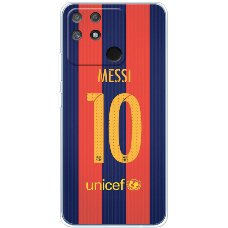 Чехол BoxFace Realme Narzo 50A Messi 10