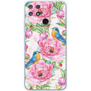 Чехол BoxFace Realme Narzo 50A Birds and Flowers