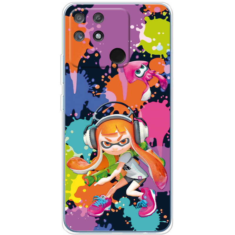 Чехол BoxFace Realme Narzo 50A Splatoon Inklings