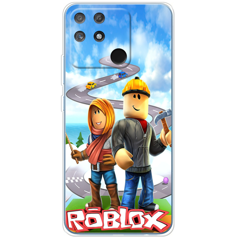 Чехол BoxFace Realme Narzo 50A Roblox Білдерман