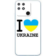 Чехол BoxFace Realme Narzo 50A I love Ukraine