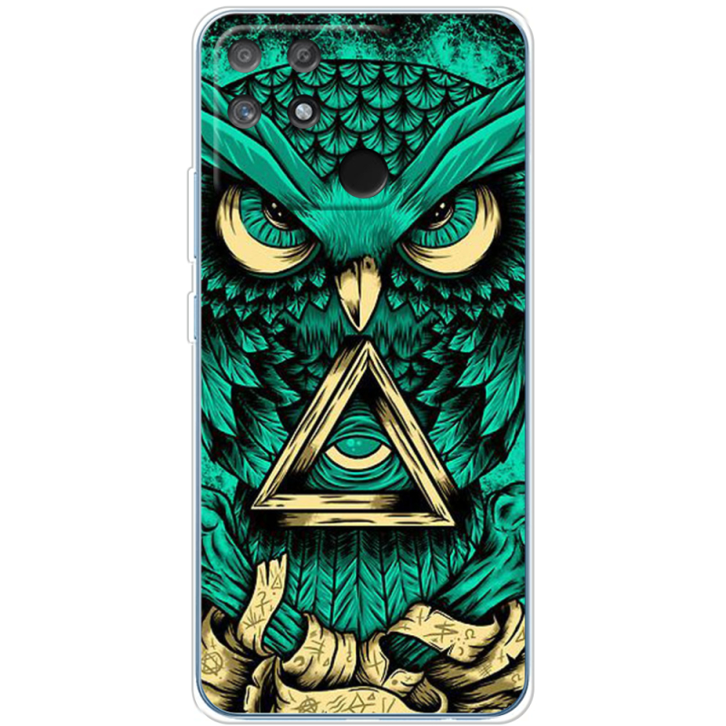 Чехол BoxFace Realme Narzo 50A Masonic Owl