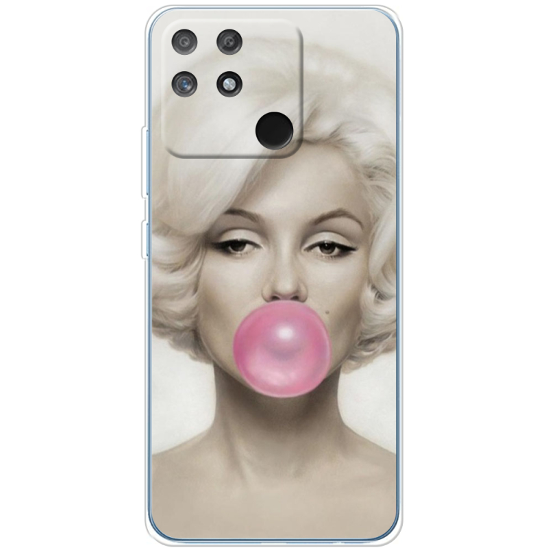 Чехол BoxFace Realme Narzo 50A Marilyn Monroe Bubble Gum