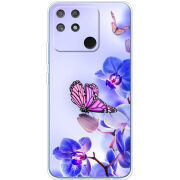 Чехол BoxFace Realme Narzo 50A Orchids and Butterflies