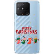 Прозрачный чехол BoxFace Realme Narzo 50A Merry Christmas