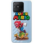 Прозрачный чехол BoxFace Realme Narzo 50A Super Mario