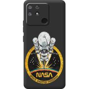 Черный чехол BoxFace Realme Narzo 50A NASA Spaceship
