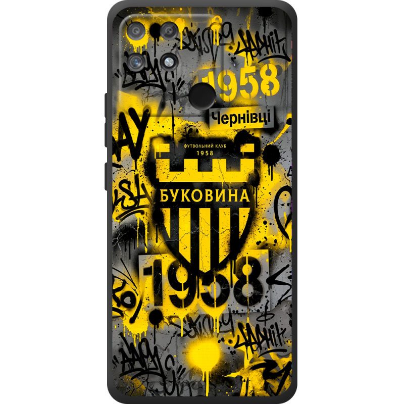 Черный чехол BoxFace Realme Narzo 50A 