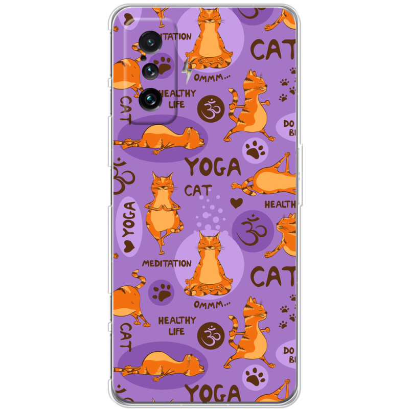 Чехол BoxFace Poco F4 GT Yoga Cat