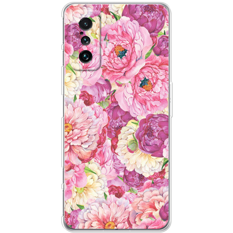 Чехол BoxFace Poco F4 GT Pink Peonies