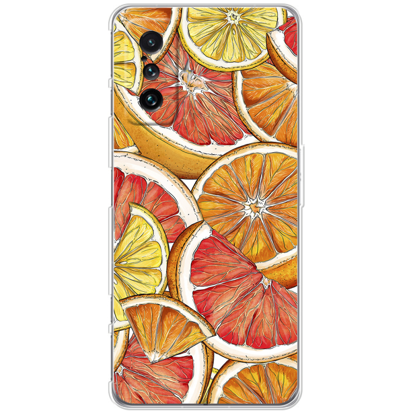 Чехол BoxFace Poco F4 GT Citrus Pattern