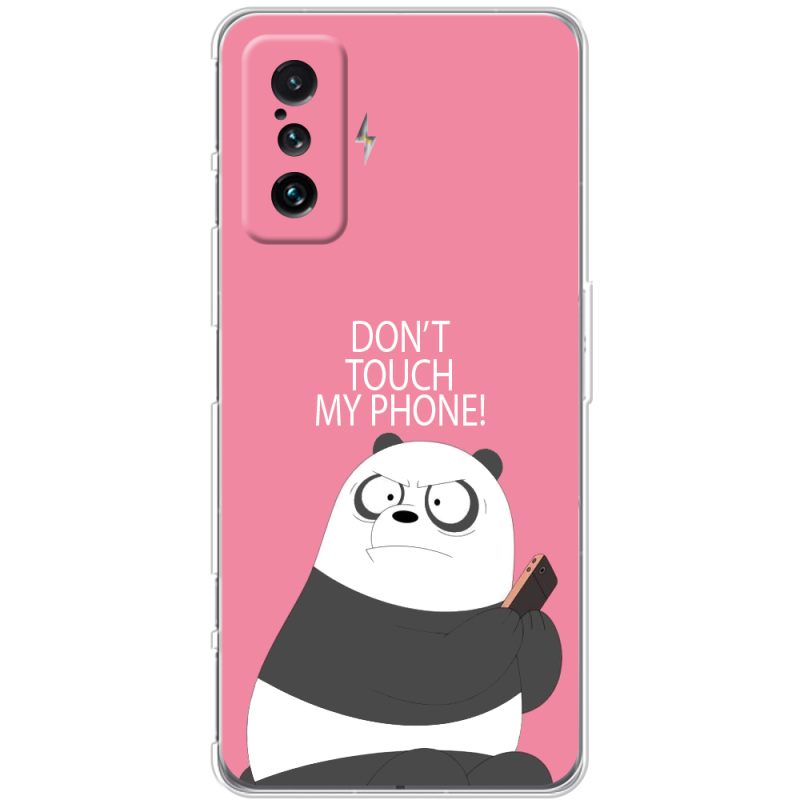 Чехол BoxFace Poco F4 GT Dont Touch My Phone Panda