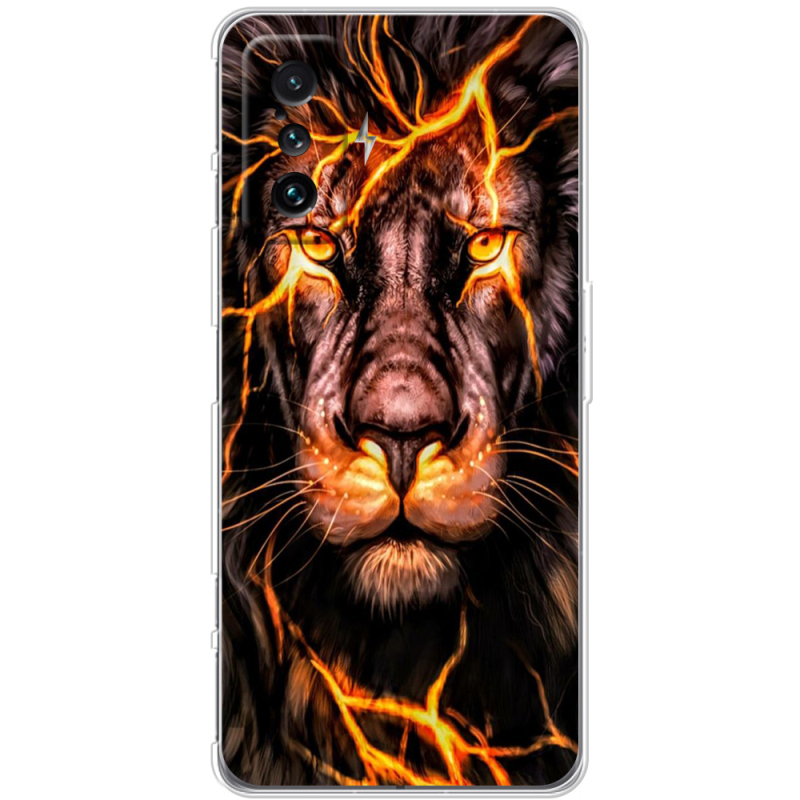 Чехол BoxFace Poco F4 GT Fire Lion