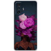 Чехол BoxFace Poco F4 GT Exquisite Purple Flowers