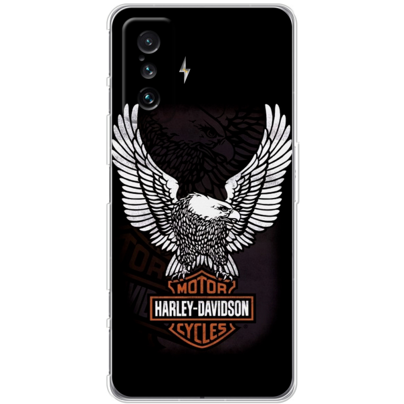 Чехол BoxFace Poco F4 GT Harley Davidson and eagle