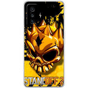 Чехол BoxFace Poco F4 GT StandOff 2 gold