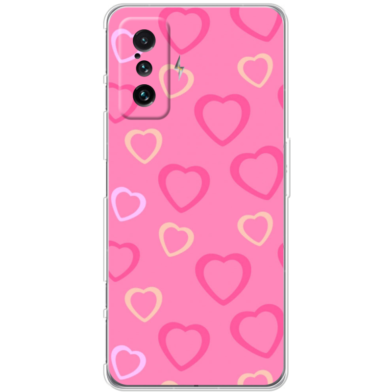 Чехол BoxFace Poco F4 GT Sugar Hearts