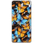 Прозрачный чехол BoxFace Poco F4 GT Butterfly Morpho