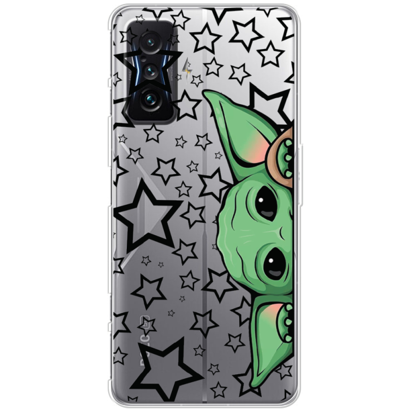 Прозрачный чехол BoxFace Poco F4 GT Baby Yoda