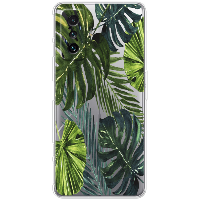 Прозрачный чехол BoxFace Poco F4 GT Palm Tree