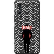 Черный чехол BoxFace Poco F4 GT Man Pattern