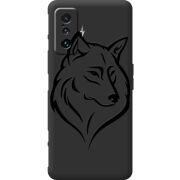 Черный чехол BoxFace Poco F4 GT Wolf