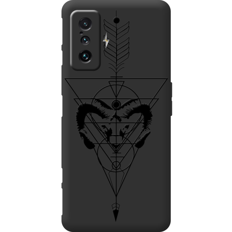 Черный чехол BoxFace Poco F4 GT 