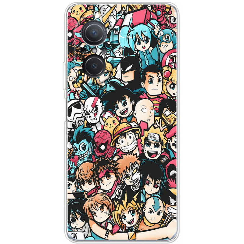 Чехол BoxFace Huawei Nova 9 SE Anime Stickers