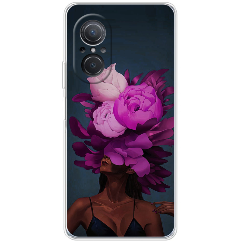 Чехол BoxFace Huawei Nova 9 SE Exquisite Purple Flowers