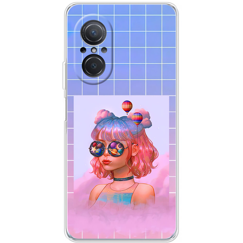 Чехол BoxFace Huawei Nova 9 SE Girl in the Clouds